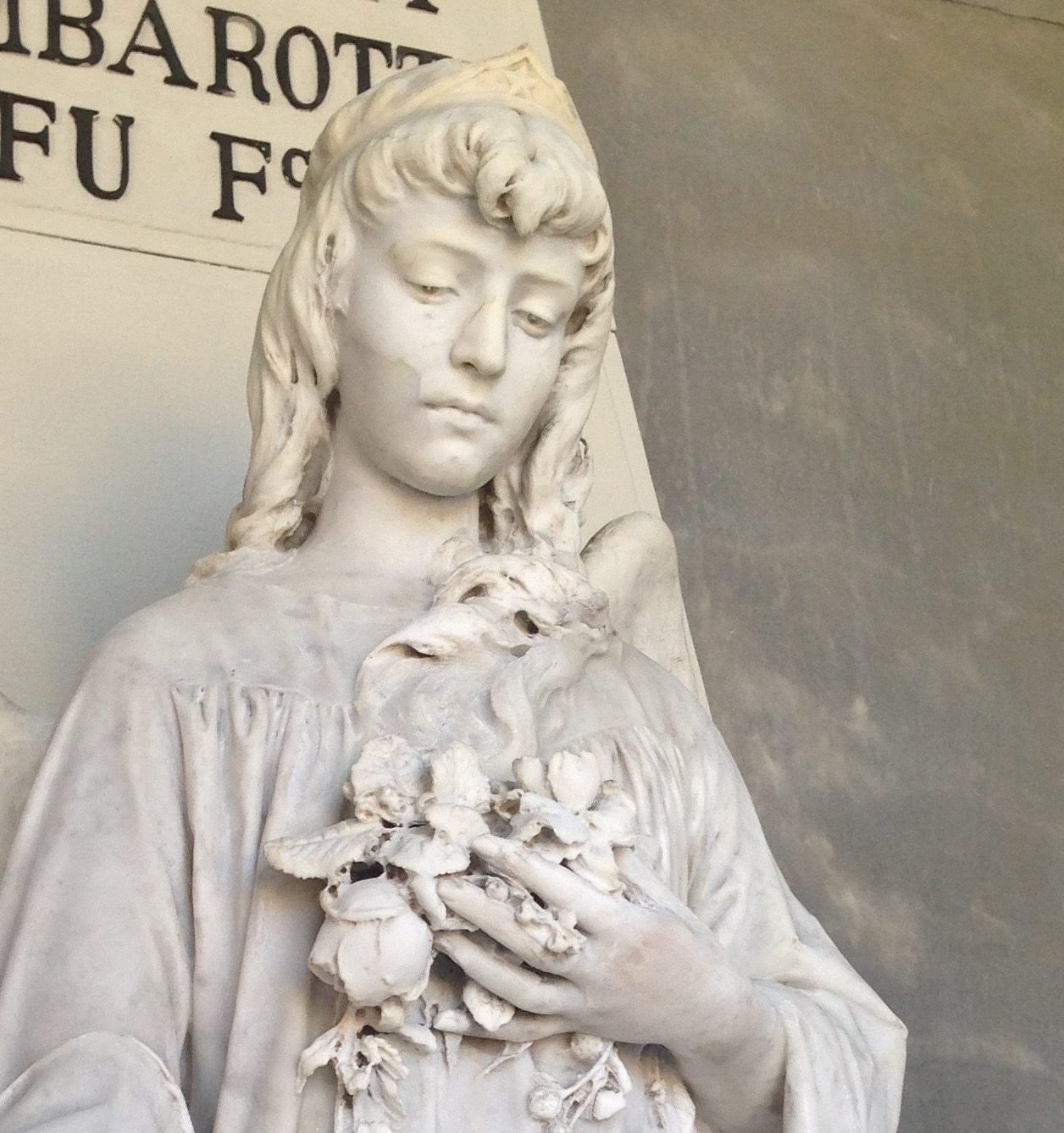 Una Statua in Pietra: il restauro